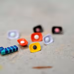 Retro TV series โ Life on planets artisan keycap by Jelly Key