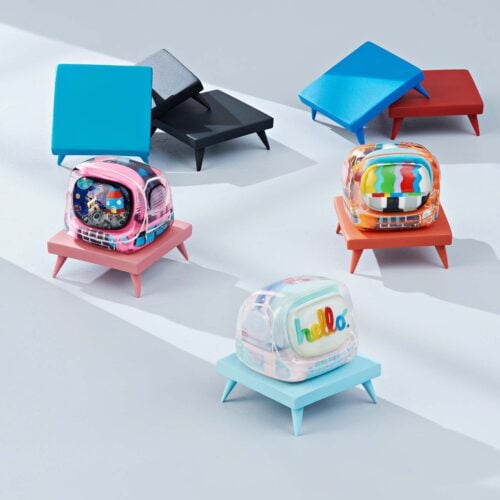 Retro TV series – Life on planets artisan keycap by Jelly Key