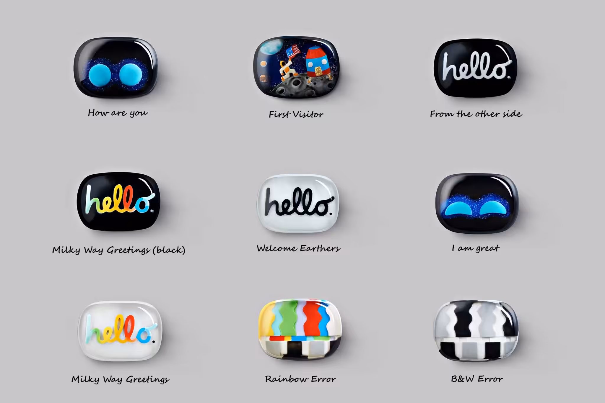 Retro TV series โ Life on planets artisan keycap by Jelly Key
