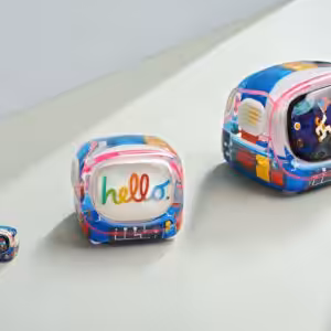 Retro TV series – Life on planets art toy - artisan keycap by Jelly Key
