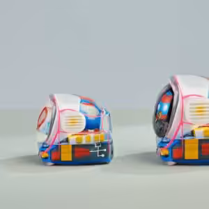 Retro TV series – Life on planets art toy - artisan keycap by Jelly Key