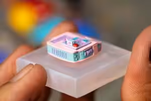 Retro TV series – Life on planets art toy - artisan keycap by Jelly Key