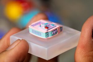 Retro TV series – Life on planets art toy - artisan keycap by Jelly Key