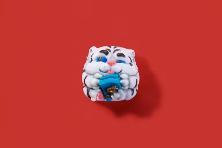tiger cubs artisan keycaps 025