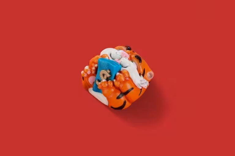 tiger cubs artisan keycaps 028
