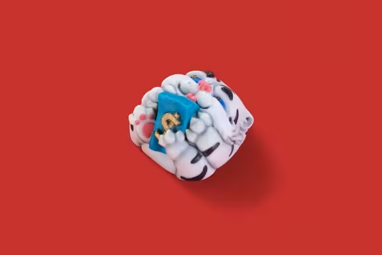 tiger cubs artisan keycaps 034