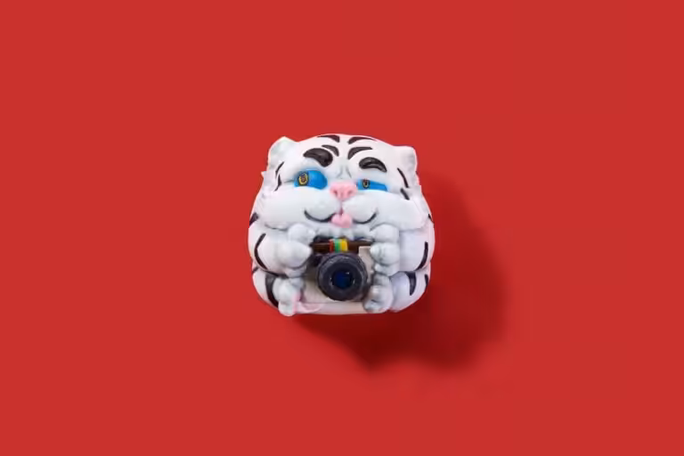 tiger cubs artisan keycaps 037