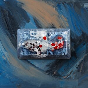 zend pond sa cherry oem keycaps 072