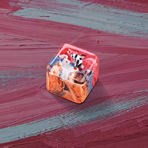 zend pond sa cherry oem keycaps 142