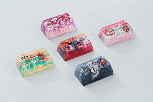 zend pond sa cherry oem keycaps 174