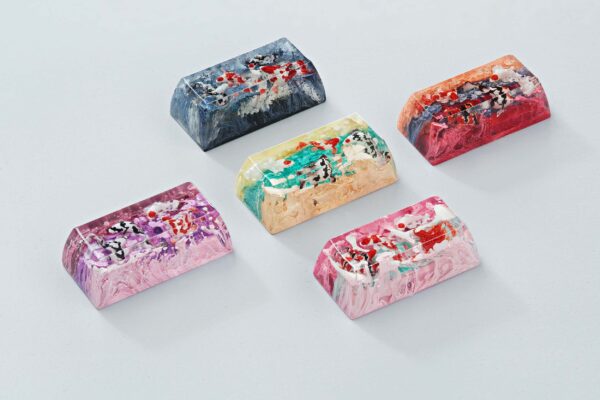 zend pond sa cherry oem keycaps 175