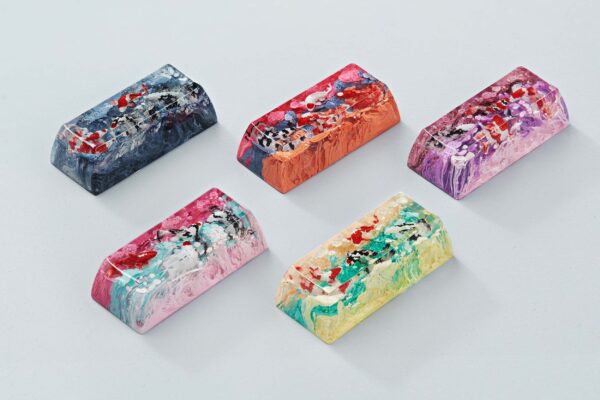 zend pond sa cherry oem keycaps 176