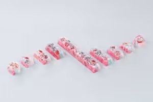zend pond sa cherry oem keycaps 182