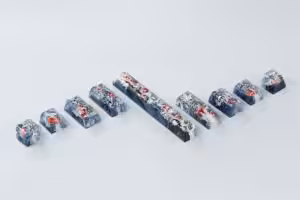 zend pond sa cherry oem keycaps 184