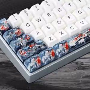zend pond sa cherry oem keycaps 188