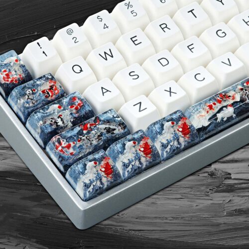 zend pond sa cherry oem keycaps 188