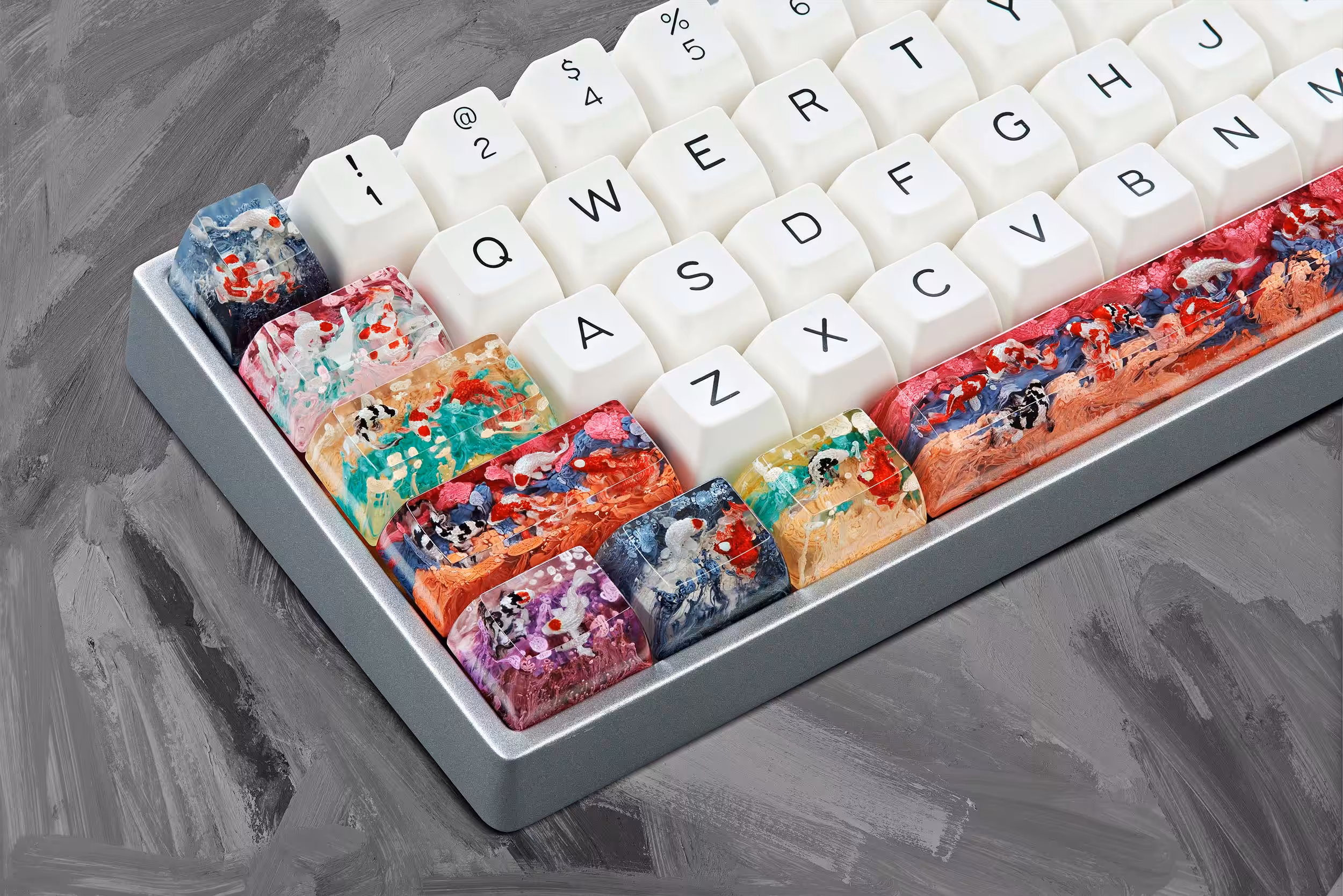 zend pond sa cherry oem keycaps 197