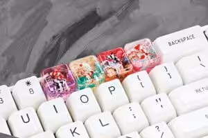 zend pond sa cherry oem keycaps 200