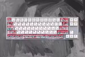 zend pond sa cherry oem keycaps 205