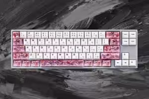 zend pond sa cherry oem keycaps 206