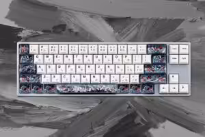 zend pond sa cherry oem keycaps 207