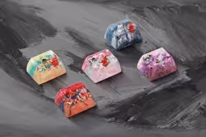 zend pond sa cherry oem keycaps 327