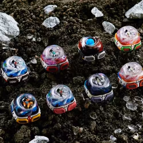 cosmos astronaut odyssey custom keycaps 006