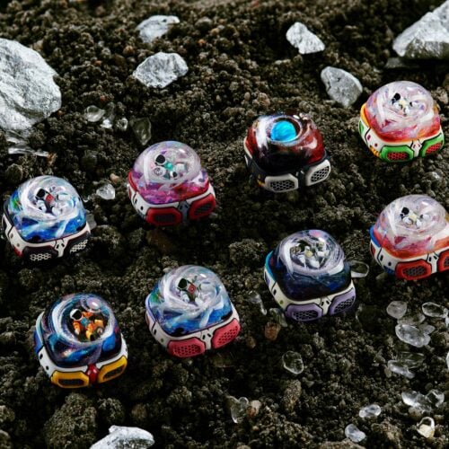 cosmos astronaut odyssey custom keycaps 006
