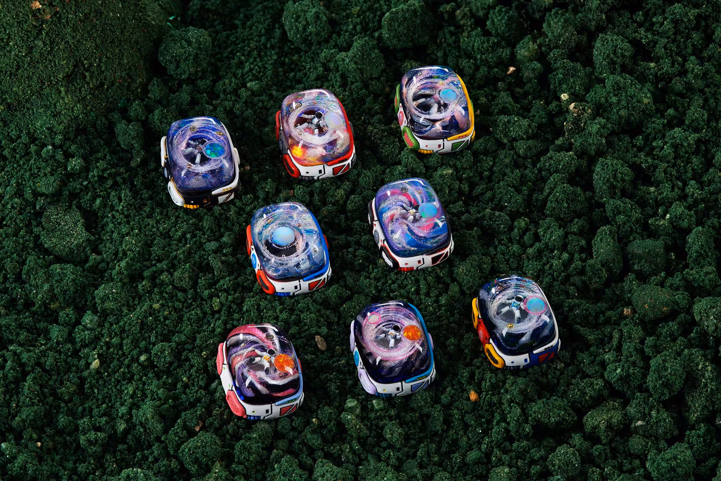 cosmos astronaut odyssey custom keycaps 008