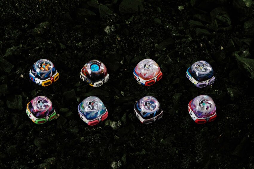 cosmos astronaut odyssey custom keycaps 22