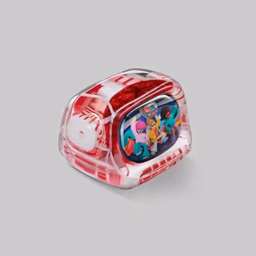 retrotv series disco hustle custom keycaps 084