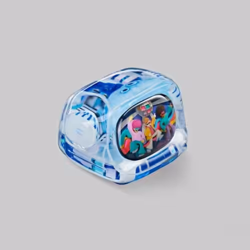 retrotv series disco hustle custom keycaps 089