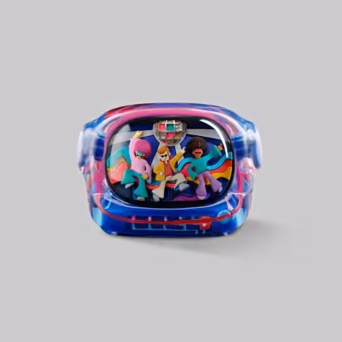 retrotv series disco hustle custom keycaps 103