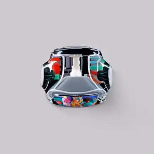 retrotv series disco hustle custom keycaps 121