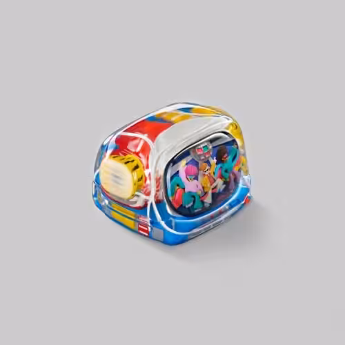 retrotv series disco hustle custom keycaps 124