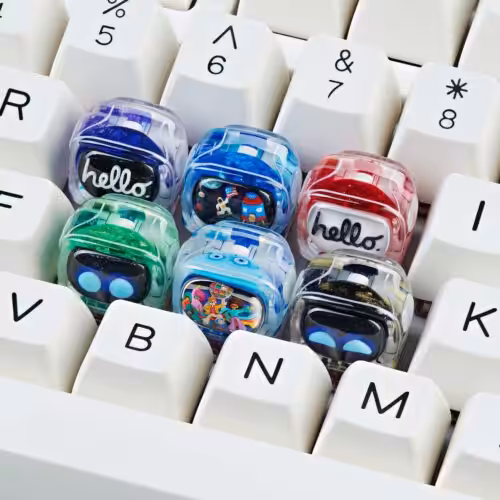 retrotv series disco hustle custom keycaps 190