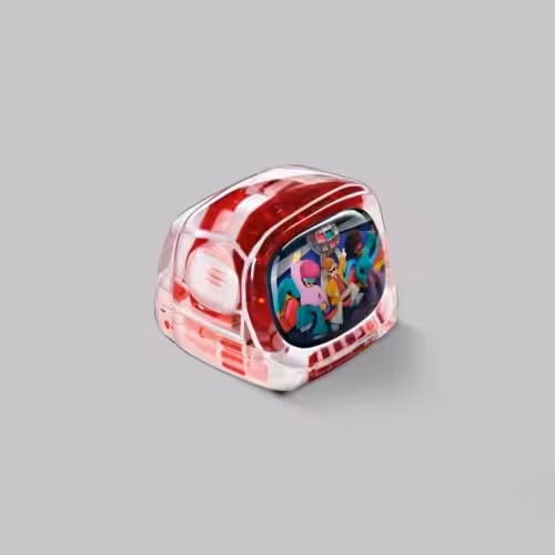retrotv series disco hustle custom keycaps 280