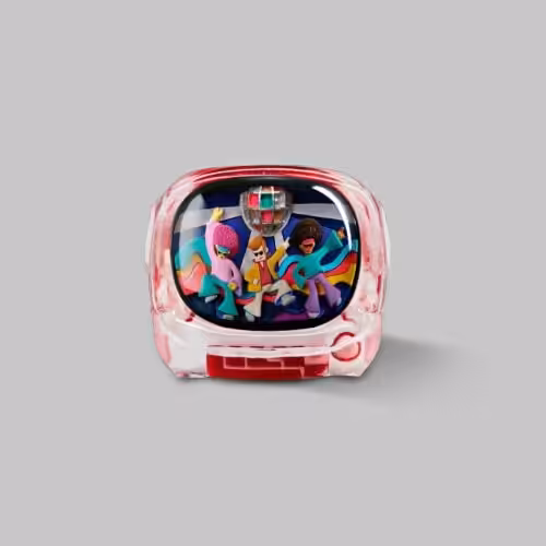 retrotv series disco hustle custom keycaps 284