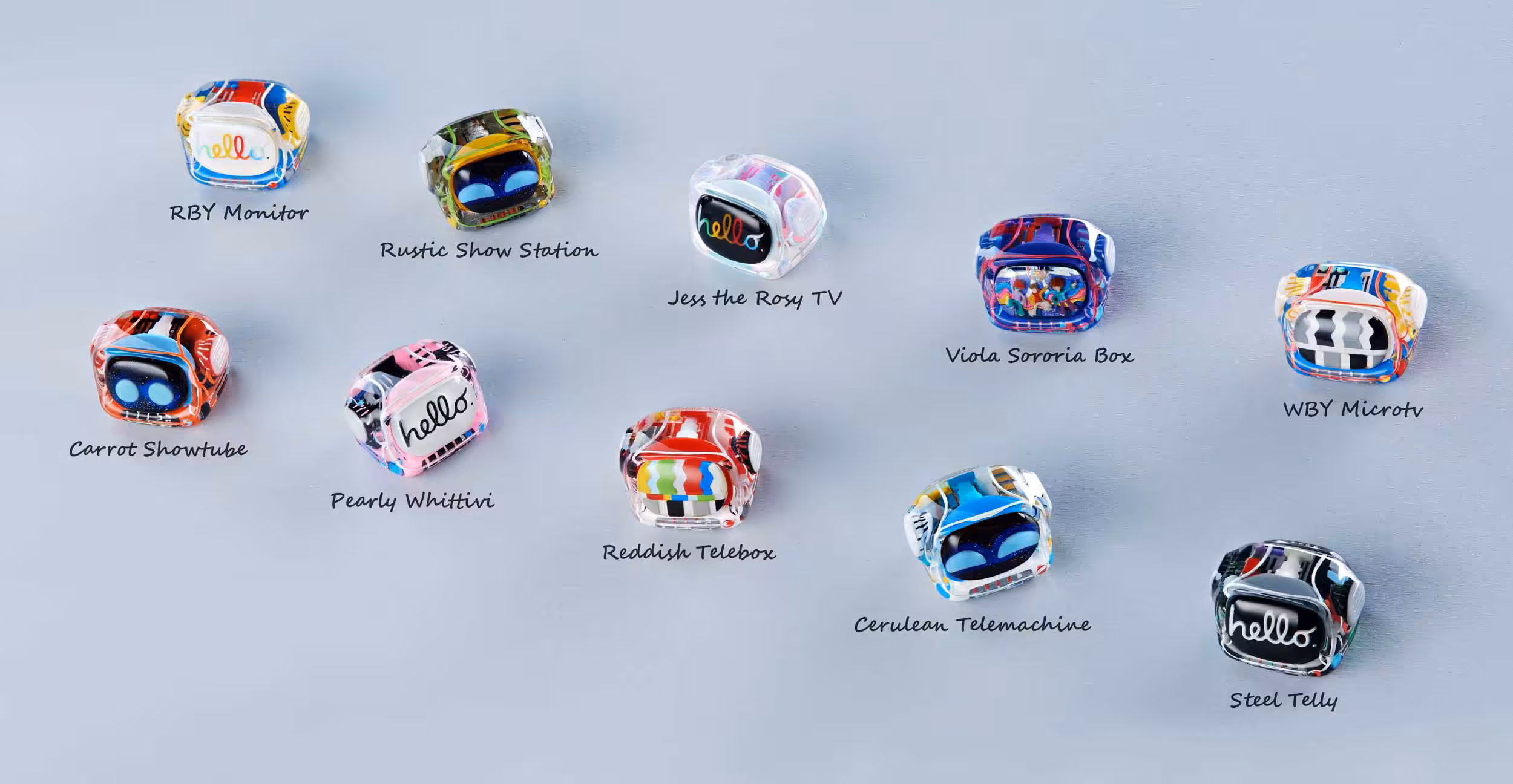 retrotv series disco hustle custom keycaps 338