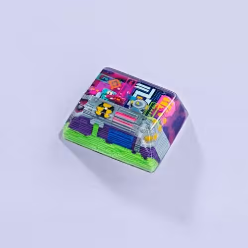 8bits artisan keycaps 225
