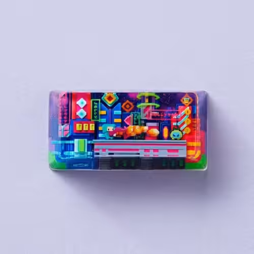 8bits artisan keycaps 232