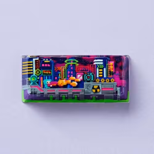 8bits artisan keycaps 234