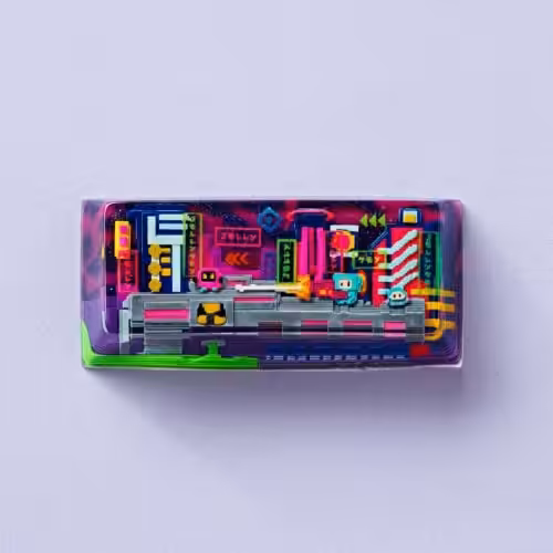 8bits artisan keycaps 240