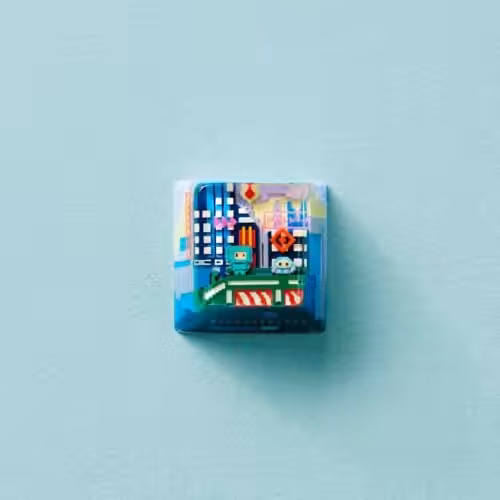 8bits artisan keycaps 242
