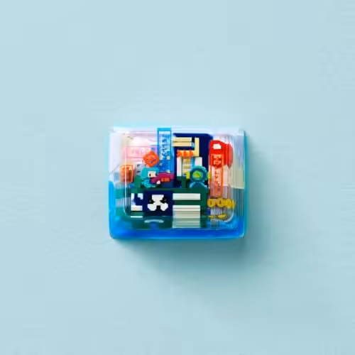8bits artisan keycaps 244