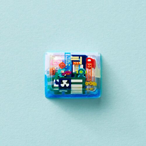 8bits artisan keycaps 244
