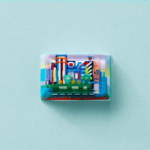 8bits artisan keycaps 246