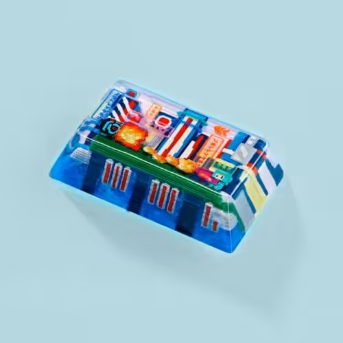8bits artisan keycaps 247