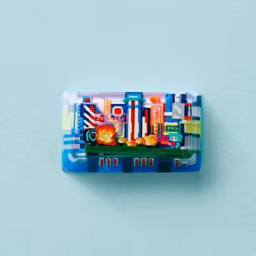 8bits artisan keycaps 248