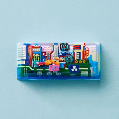 8bits artisan keycaps 252